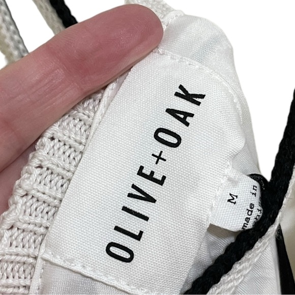 NWT Olive & Oak Crochet Maxi Dress, Size Medium Summer - Picture 12 of 16